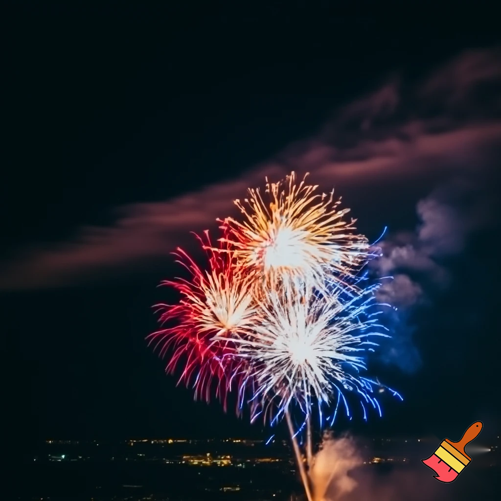 Smell like fireworks smell like
Make loud firework
