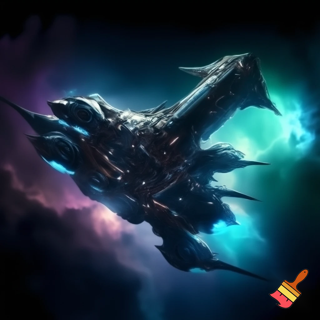 una astronave intergalattica