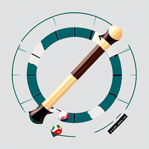 Minimalist black and white editorial illustration on white background. Stylized outline of a hand gripping a billiard cue, drawn with clean, thin, high‑contrast lines. The fingers wrap around the cue with essential geometry, no shading, no textures, no anatomical details. The cue is represented as a simple straight line with minimal accents. No background elements, no table, no environment. Pure, essential depiction of the billiard grip reduced to its structural gesture.
