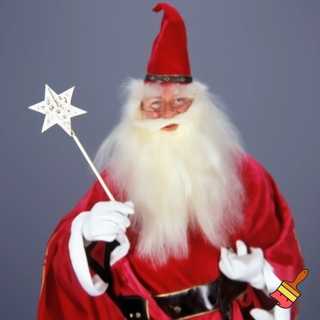 Santa Claus Pennwell Disney🇫🇷 wizard Santa Claus Santa Claus real person Disneyland Paris Santa Claus in Paris the wizard💫🏰 a wizard hat Magic Star wand