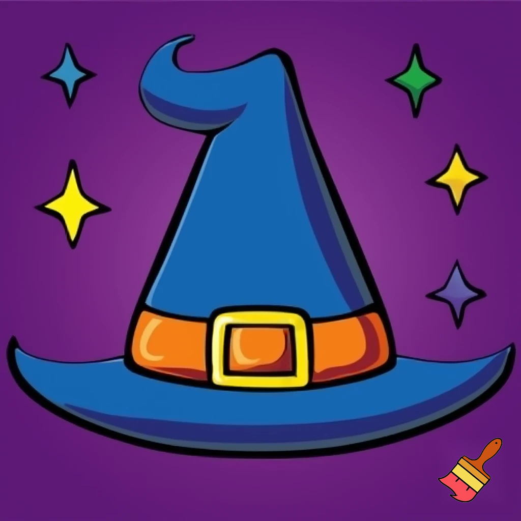 Christmas wizard hat