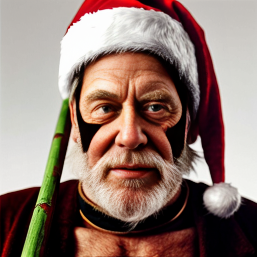 Richard Russia, Santa Claus with the walking stick star