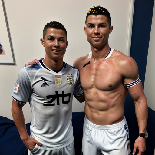 Me with ronaldo
