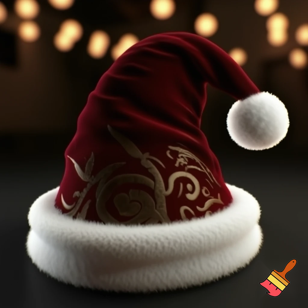 Christmas wizard hat