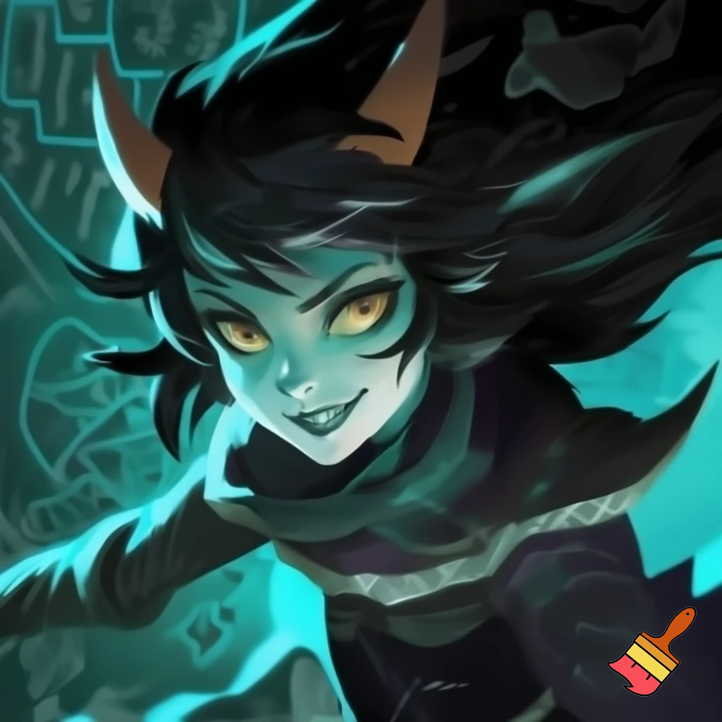 Vriska from homestuck