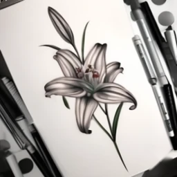 may birth flower tattoo