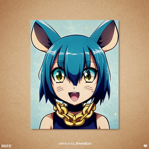 MUGSHOT OF BUFF RAT WITH GOLD CHAIN