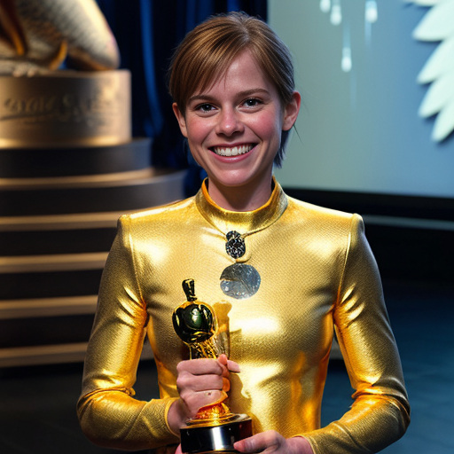 the emotion proud from the inside out movie one person gold holding trophy