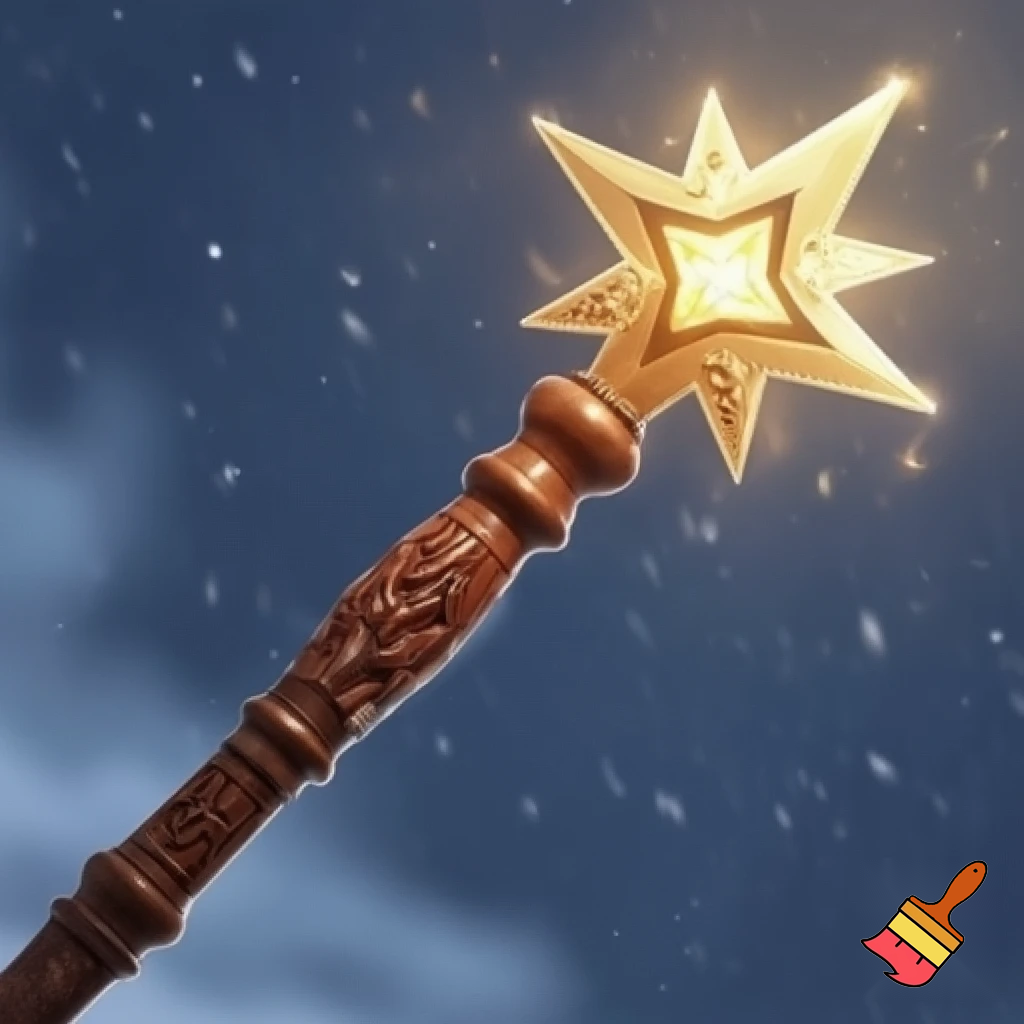  Russia welcome stick Santa Claus staff walking stick with a star