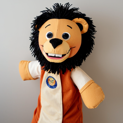 tony the lion puppet
