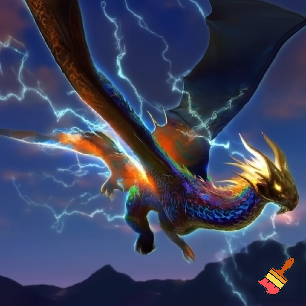 Make a Dinraal dragon from BOTW plaese
