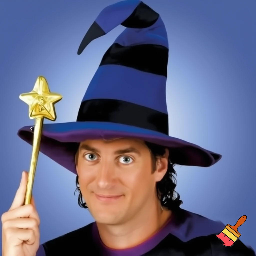 How was it costume wizard hat Christmas hat costume?
