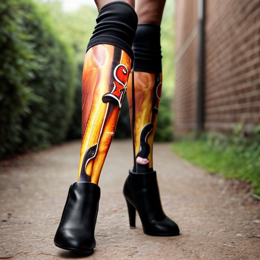 Candy walking stick walking