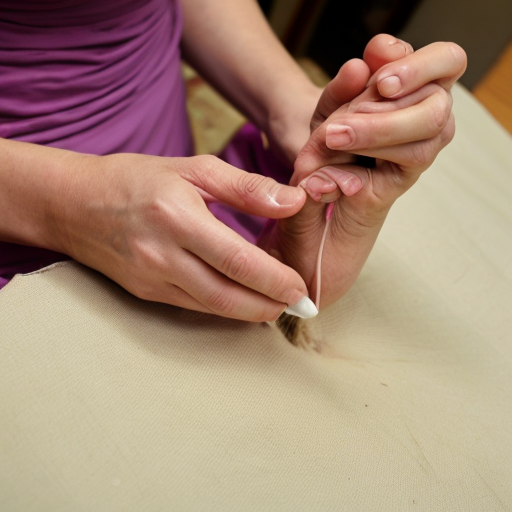Woman sowing their private parts 