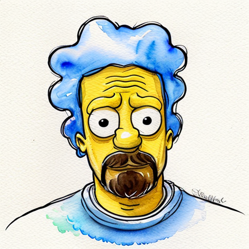 Simpsons Yeezy man

