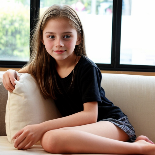  a modern,rich and posh girl who is around 11 years old