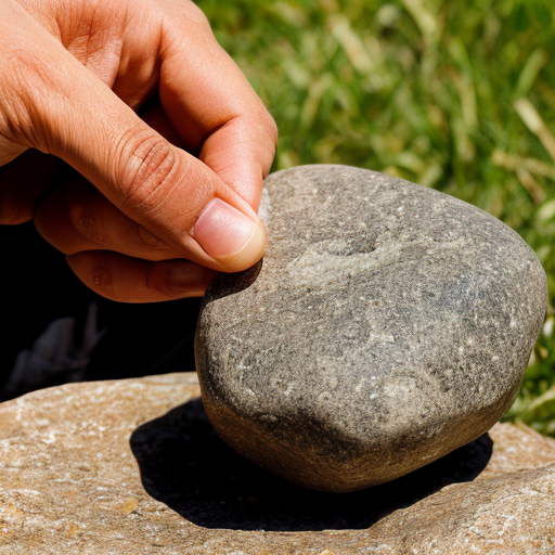 dwain the rock jonson eating a rock

