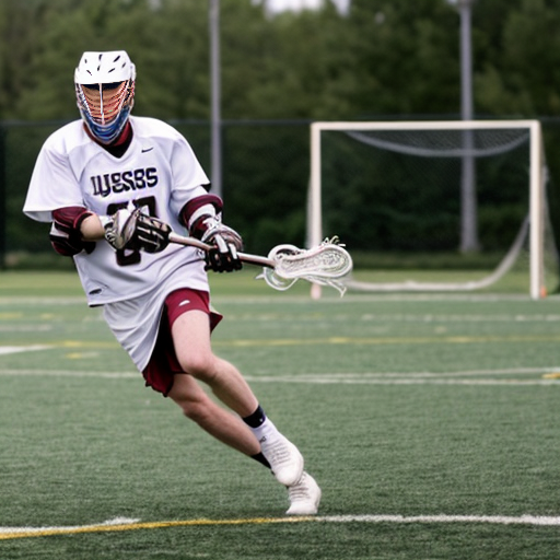 jesus playing lacrosse
