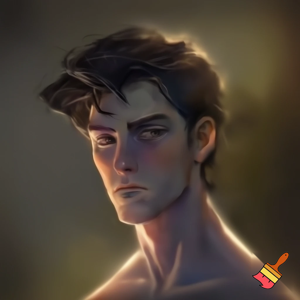 art Adopt a character: a guy with dark hair and dark eyes.