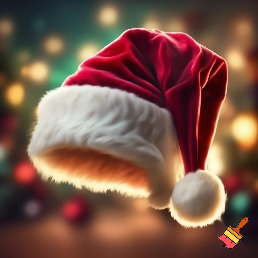 Santa Claus hat velvet Christmas Santa Claus hat 