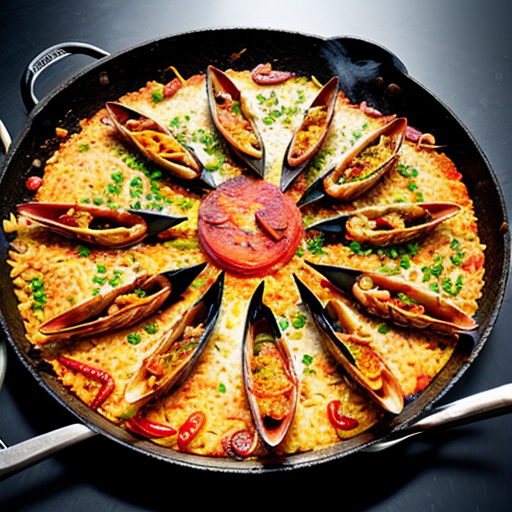 виды паэльи с названиями
