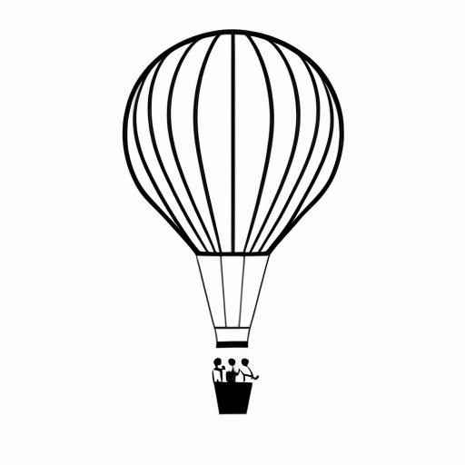 black girl in a hot air balloon
