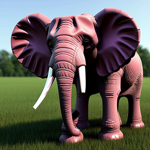 strawberry elephant ai creepy realistic
