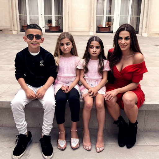 Georgina Rodriguez and Cristiano Ronaldo have 5 kids a 14 year old son Ronaldo Jr who play in the academy and have 7 year old twins eva and mateo and have a 7 year old daughter alana a 2 year old daughter bella but her twin brother angel died in 2022 and they live in a mansion in Portugal and spoke english and Spanish and Portuguese and Georgina Rodriguez is in Paris in a fashion show and Ronaldo Jr and Alana and eva and mateo and Cristiano Ronaldo and bella is supporting Georgina 