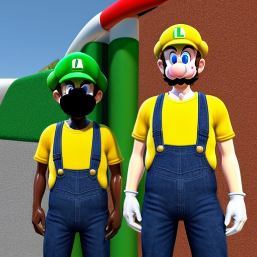 mario and luigi