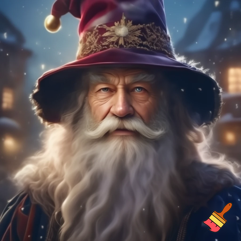 Wizard Christmas hat