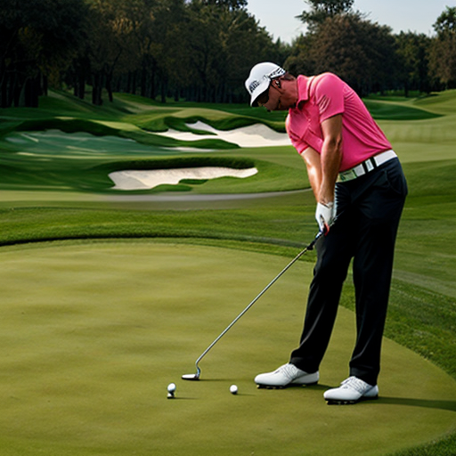 picture of a dinosaur playing golf
