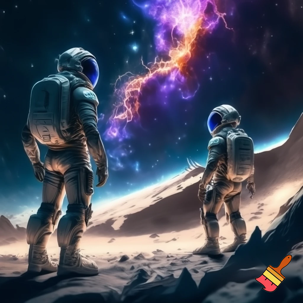 Erdmännchen im Raumanzug