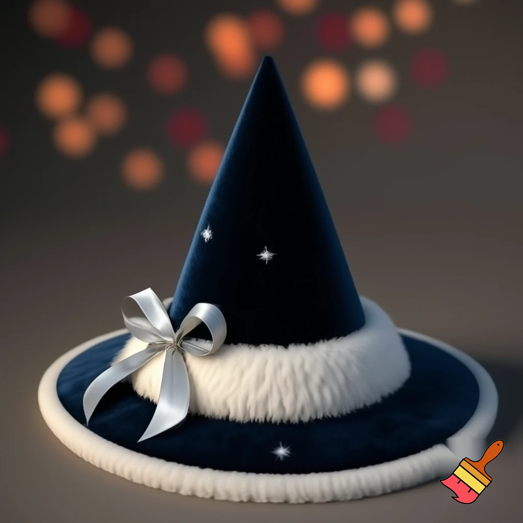 A wizard Christmas hat