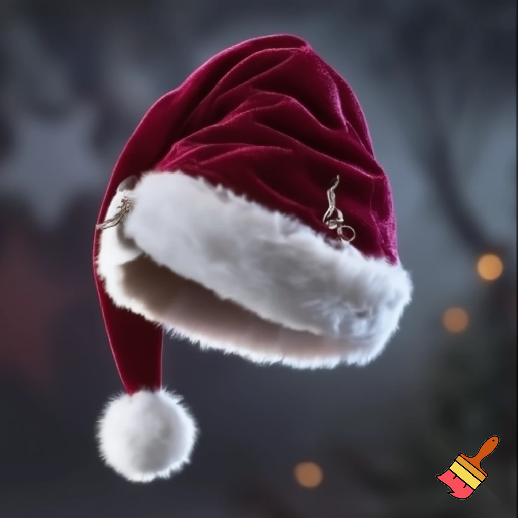 Elf Santa Claus hat velvet Santa Claus elf hat Santa Claus