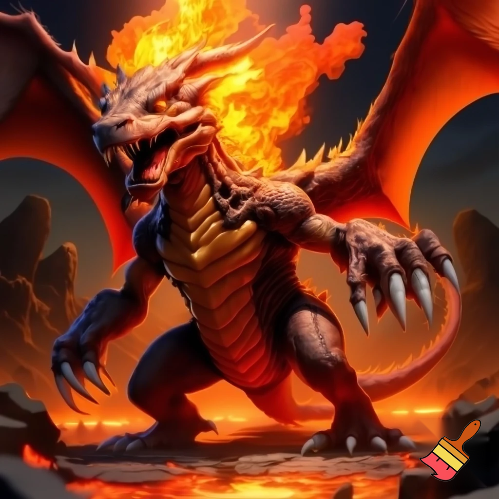 agumon dino digimon pokemon dragon charizard fusion anime