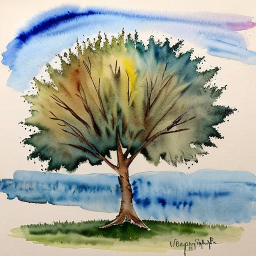 an only tree without leafes 