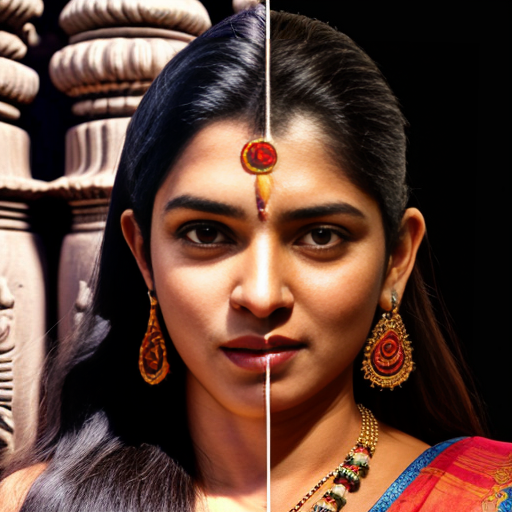 Generate a image of lord shiva with blue-throated Lord