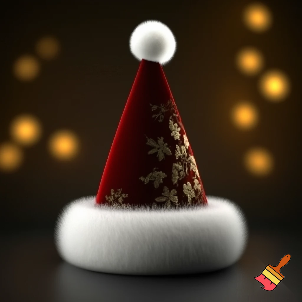 Christmas wizard hat