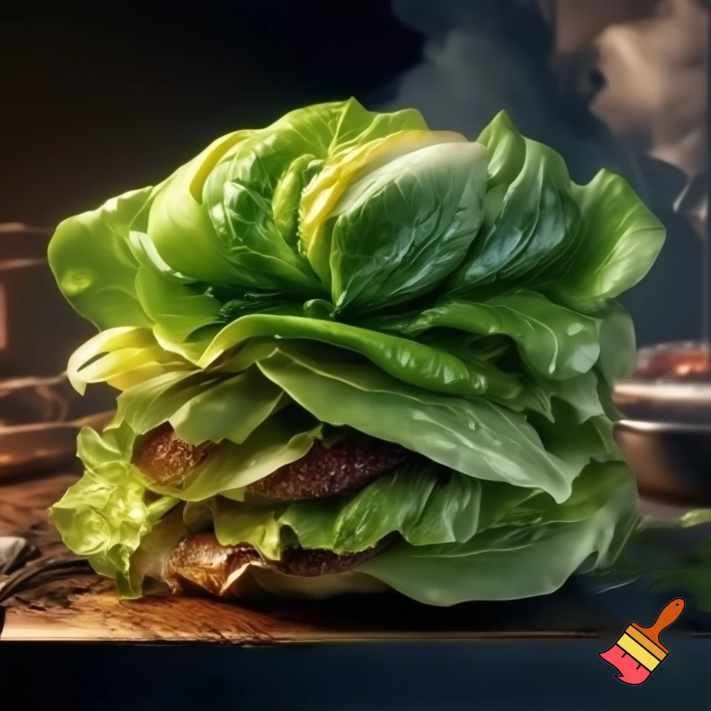 lettuce that tastes like a burger ad
