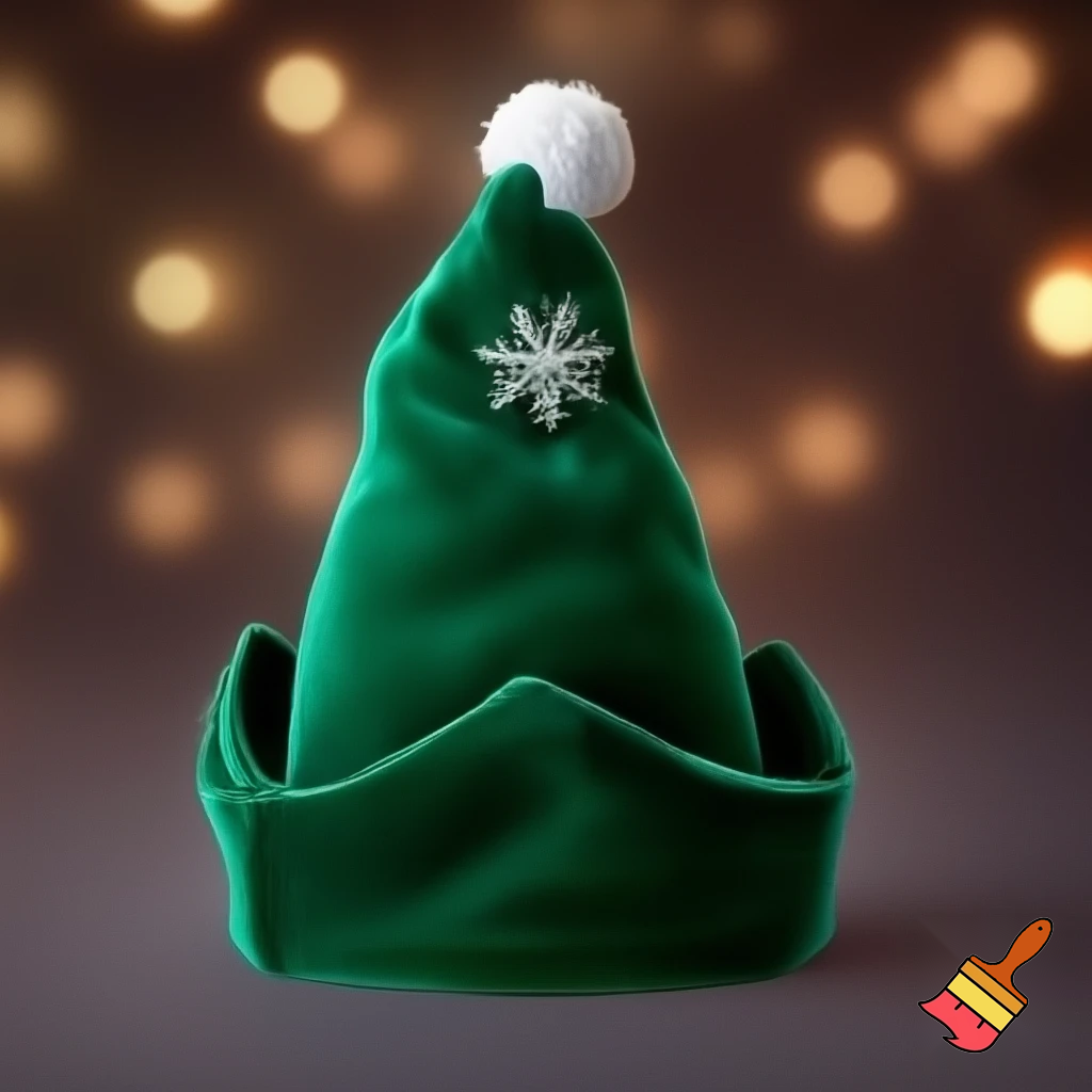 Elf hat Christmas elf hat velvet