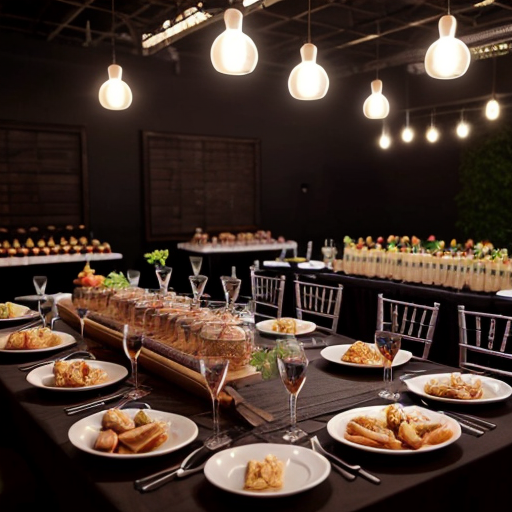 create visually pleasing atmosphere for the party event of the business 'Euphoria Party Organizers'
