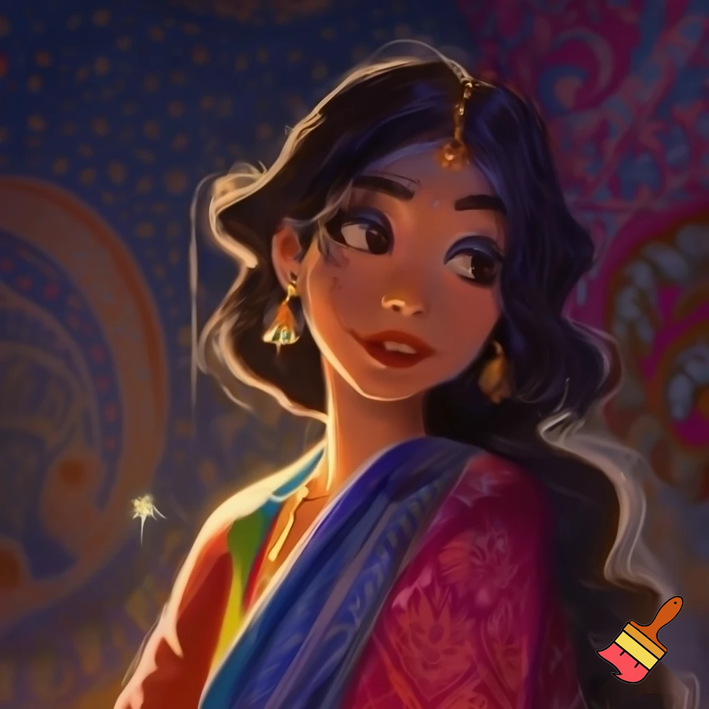 Make a hot Indian girl