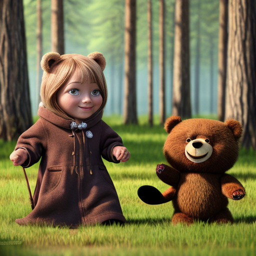Masha And The Bear Forest