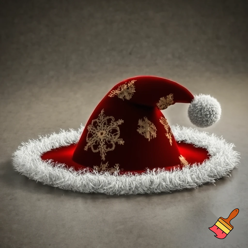 Christmas wizard hat