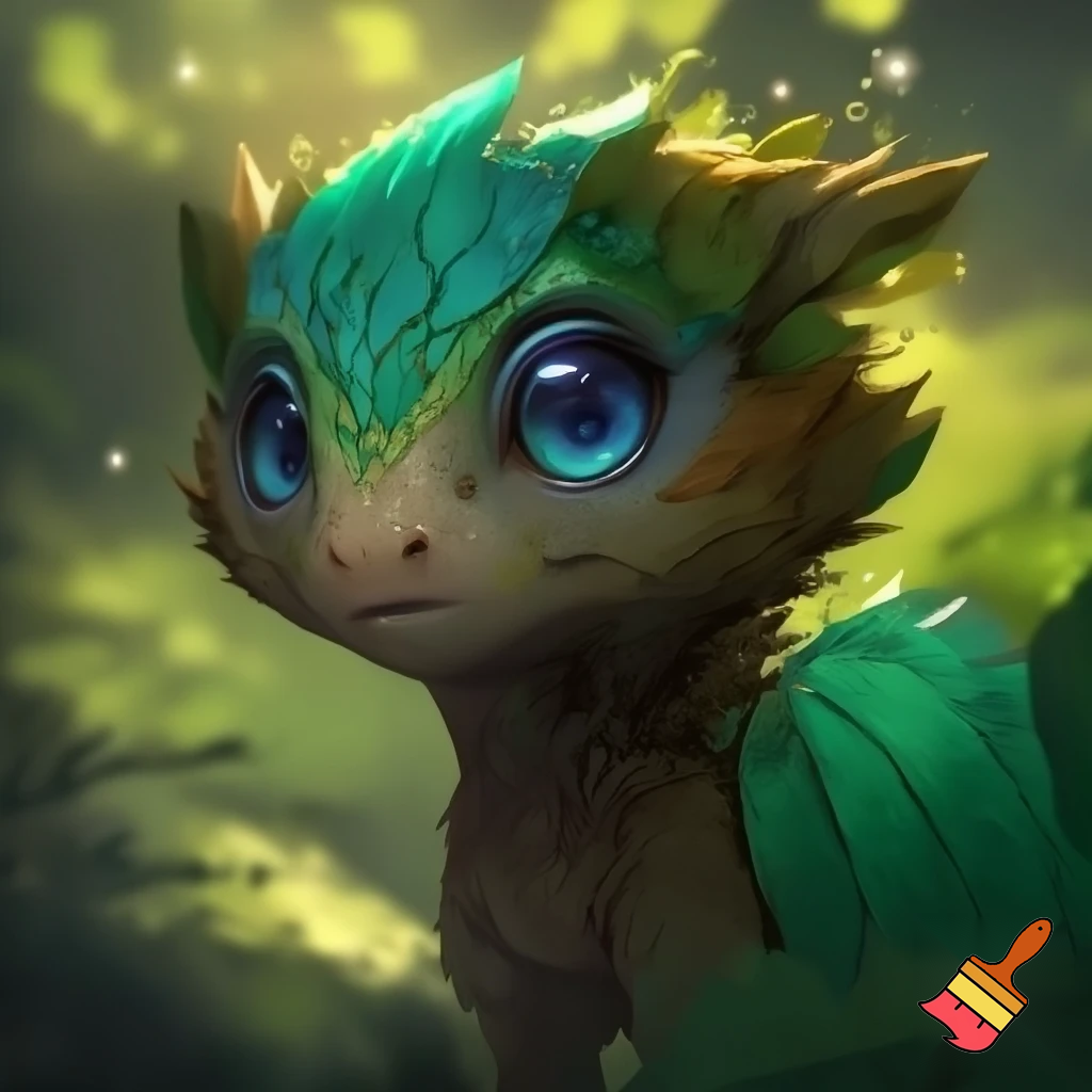 Leafy with blue eyes 