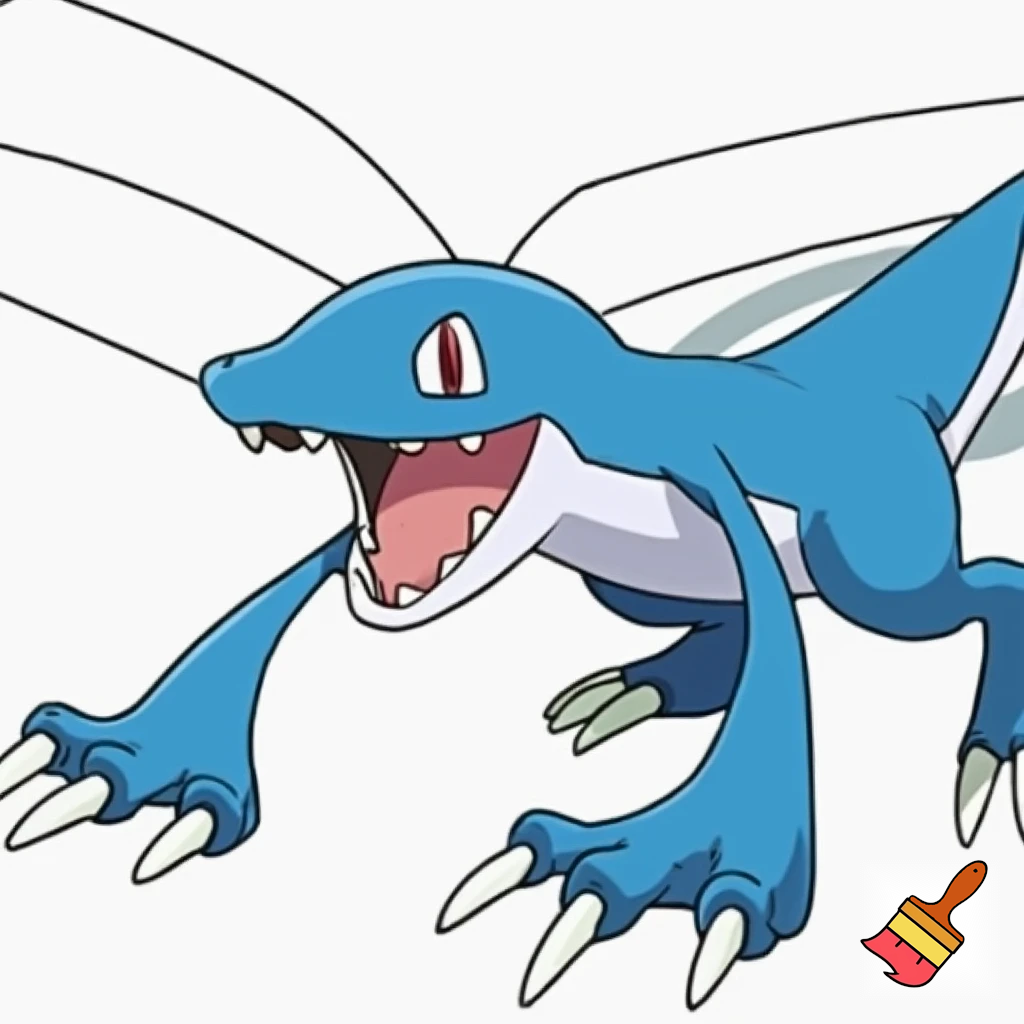 blue rookie level veemon agumon digimon squirtle pokemon fusion with skinny arms and skinny legs