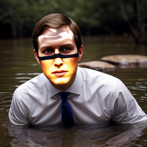 the corruption of Jared Kushner may catch Donal Trump in the swamp