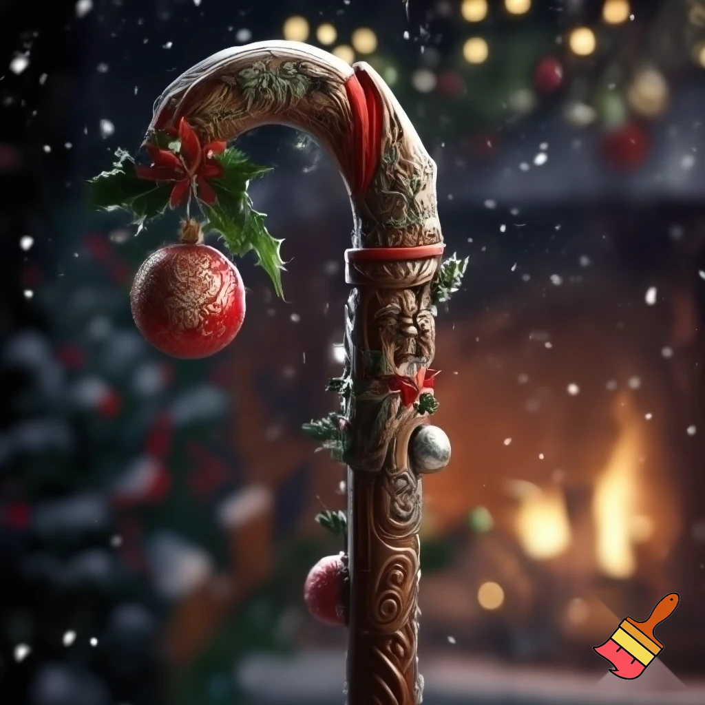 Russian walking stick Russian walking stick Christmas