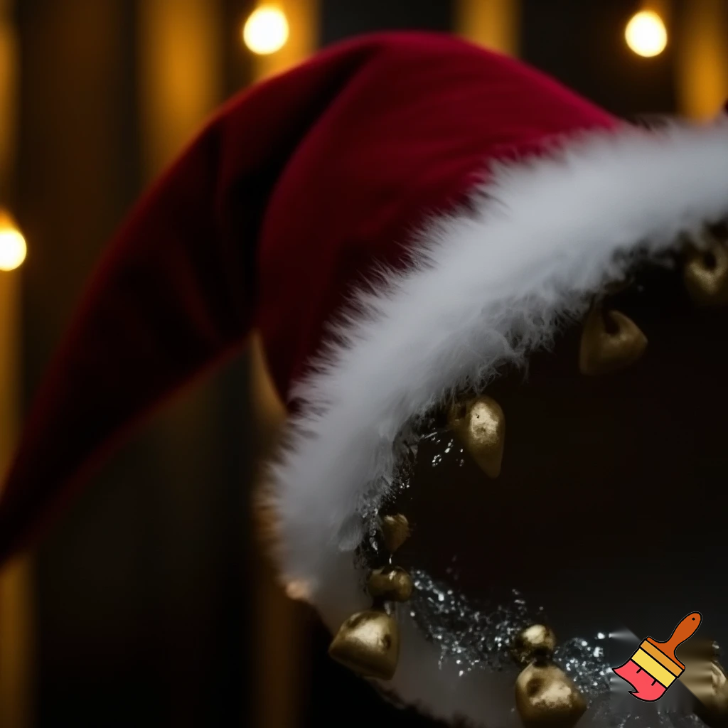 Christmas wizard hat