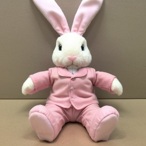 Donald trump in pink bunny rabbit wonssie 